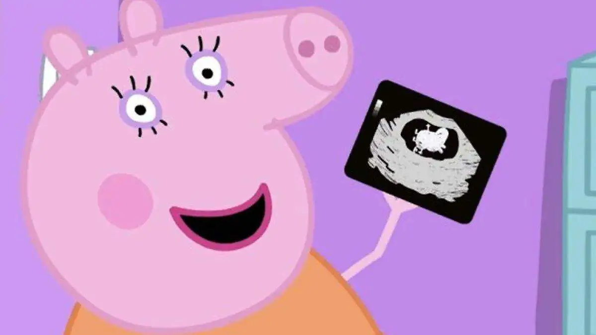 La mamá de Peppa Pig está embarazada y así lo anunció